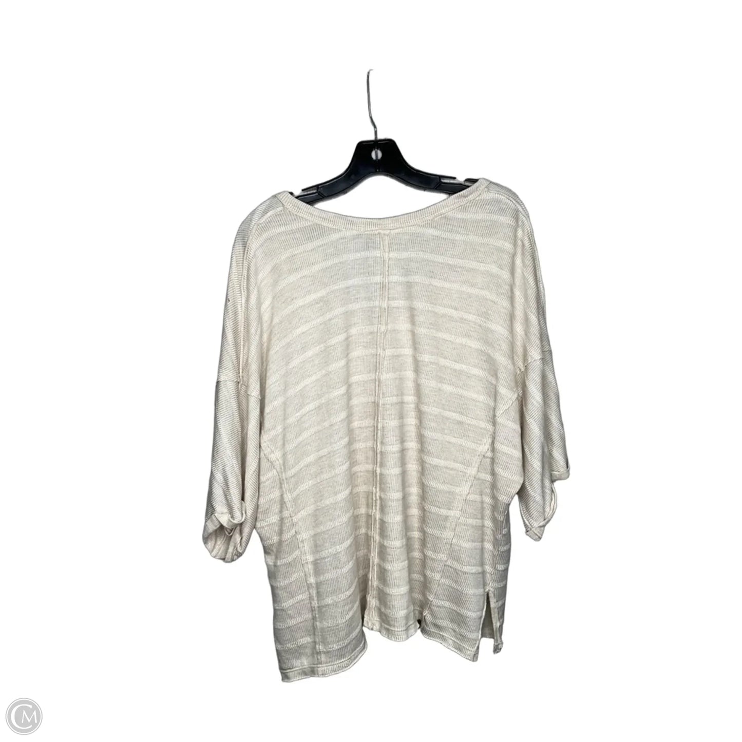 Top Short Sleeve By By Together In Cream, Size: S