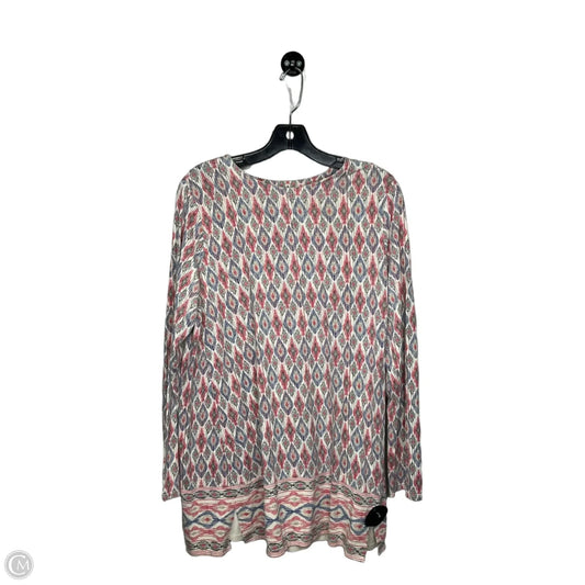 Tunic Long Sleeve By J. Jill In Multi-colored, Size: M