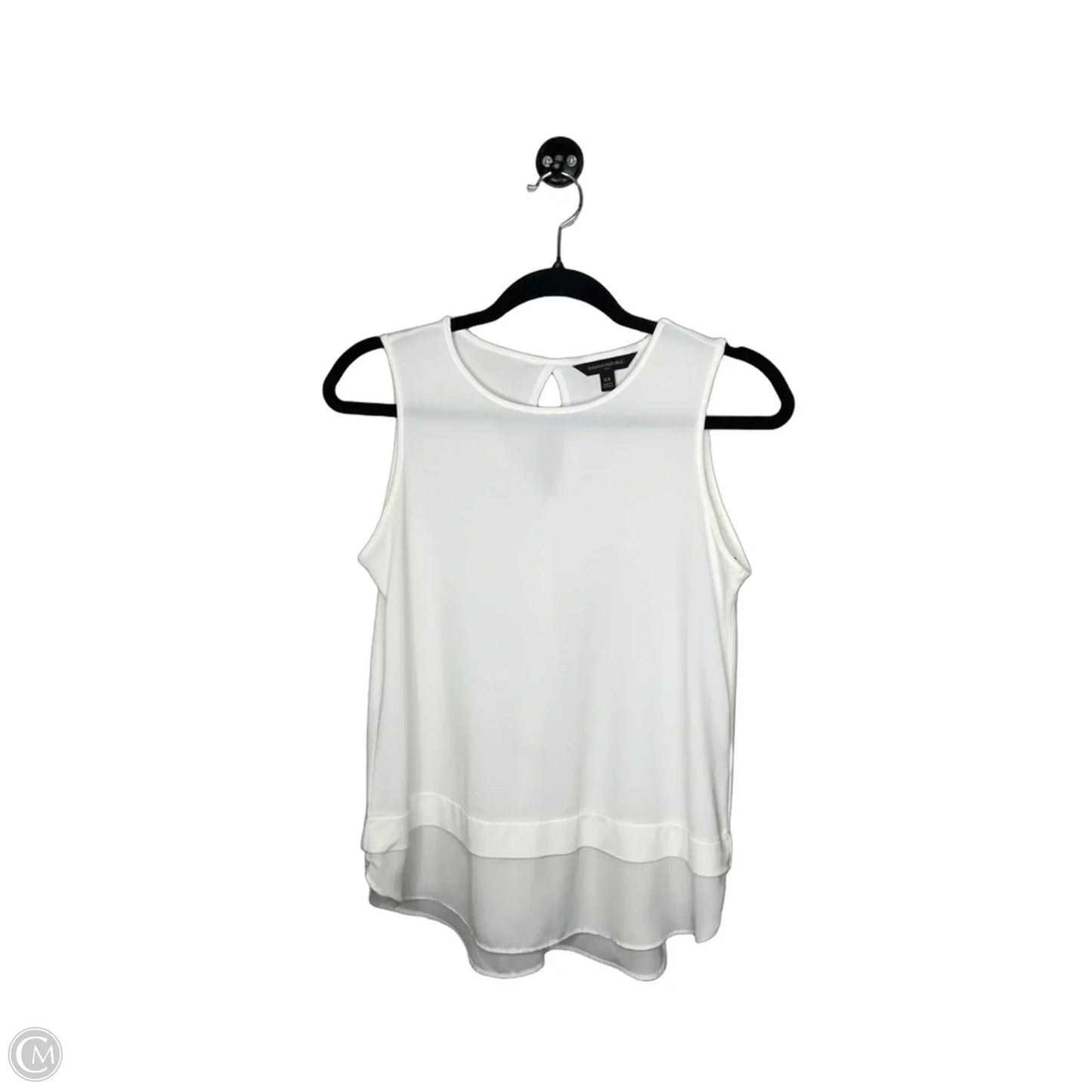 Top Sleeveless Basic By Banana Republic In White, Size: Xs