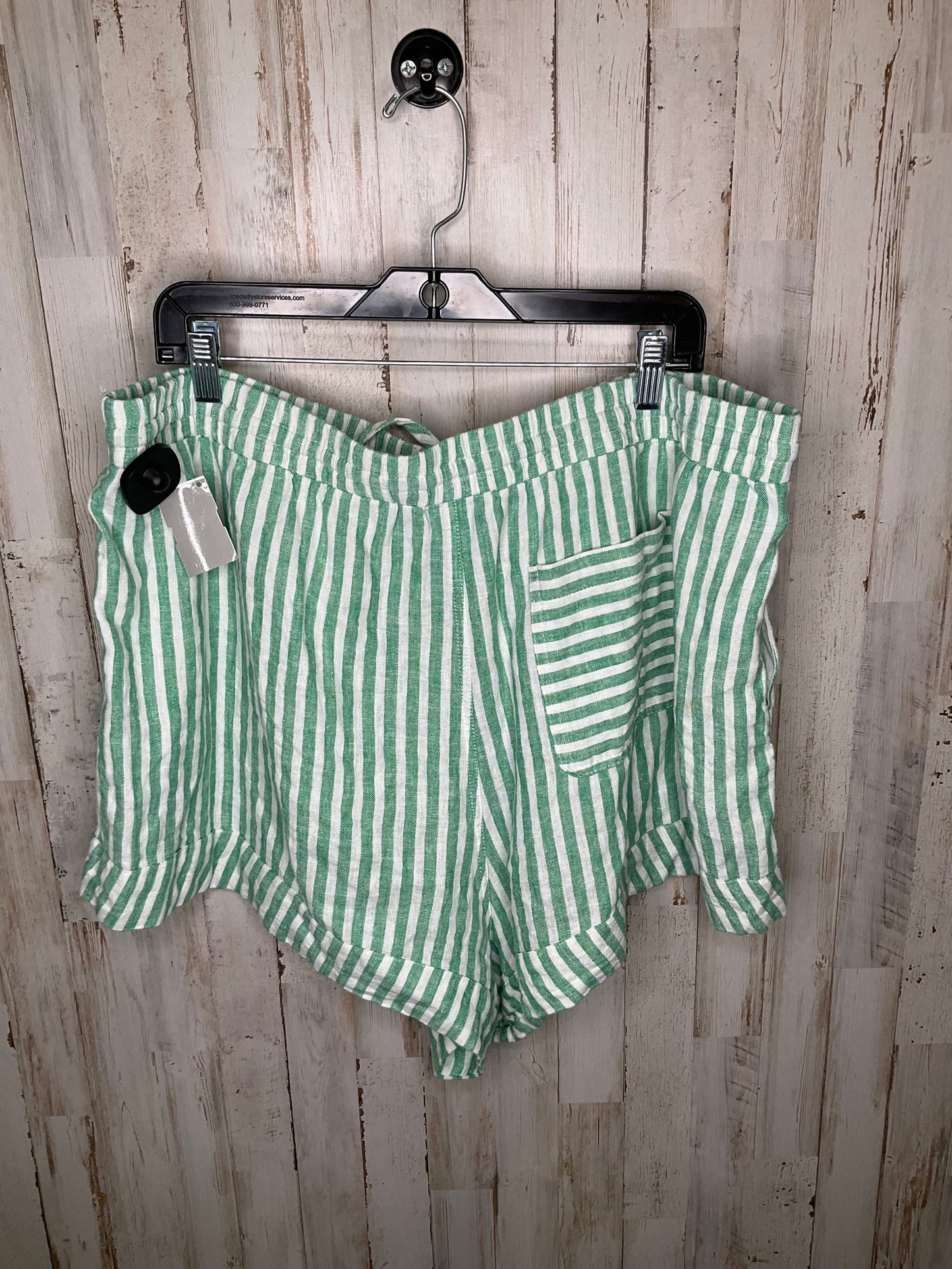 Green Shorts Universal Thread, Size 1x