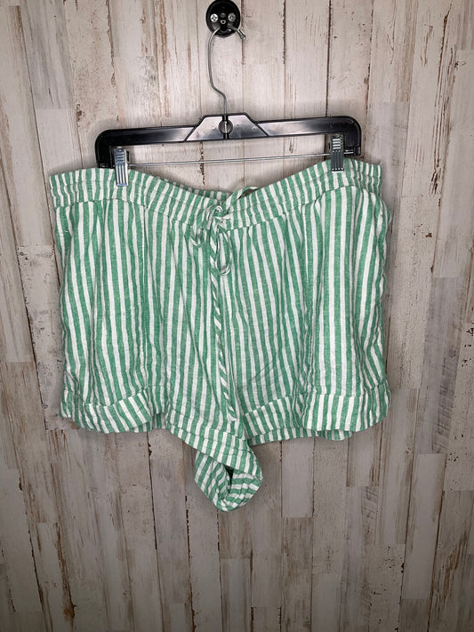 Green Shorts Universal Thread, Size 1x