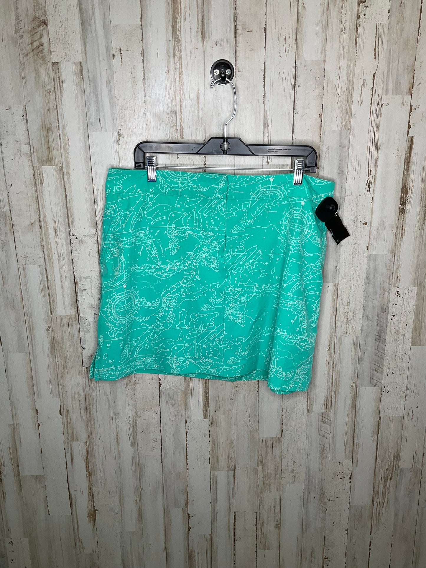 Teal Athletic Skort Izod, Size 14