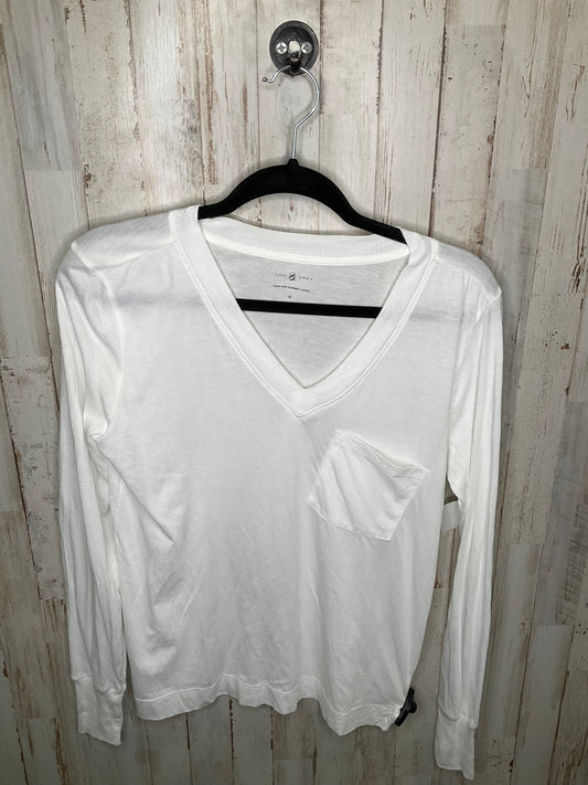 White Top Long Sleeve Lou And Grey, Size Xs