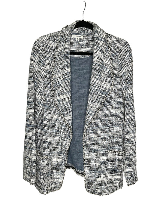 Blazer By Max Studio In Blue & White, Size: Xl