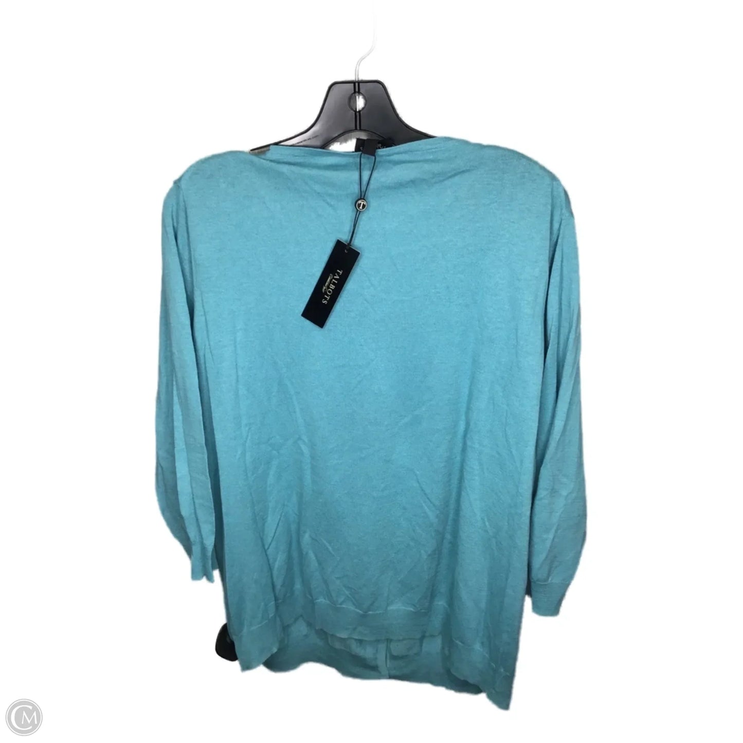 Cardigan By Talbots In Aqua, Size: 3x