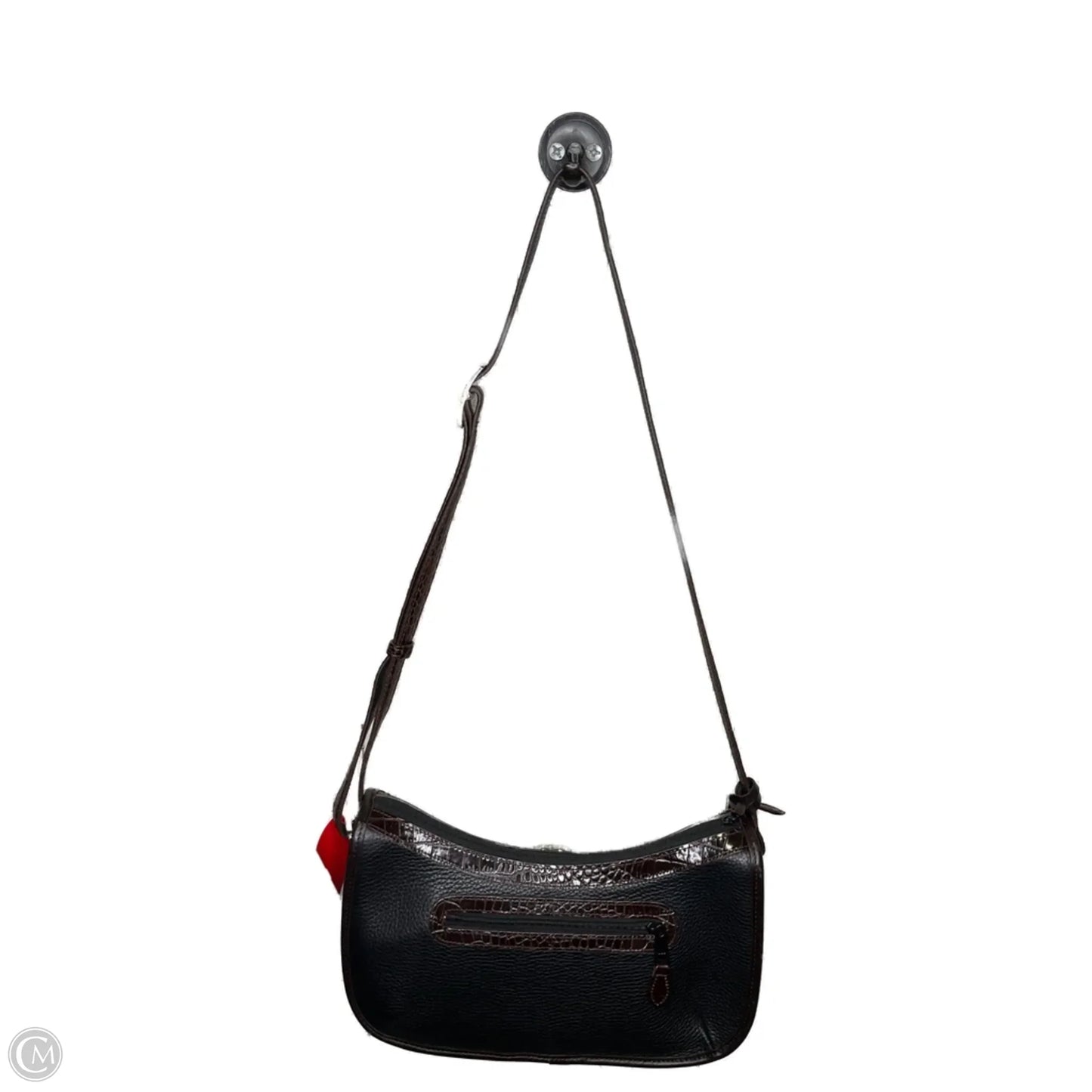 Handbag Leather By Brighton, Size: Medium