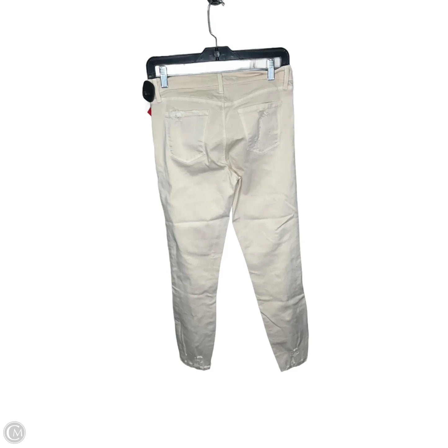 Jeans Skinny By J Brand In Cream, Size: 4