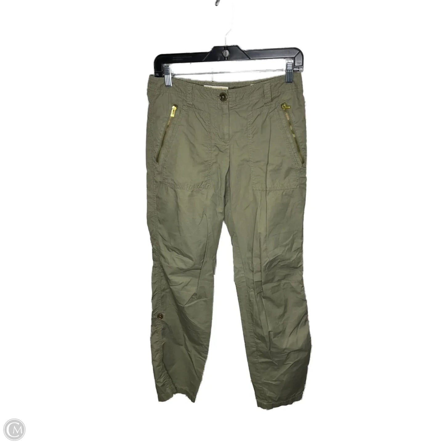 Pants Designer By Michael Kors Collection In Green, Size: 4