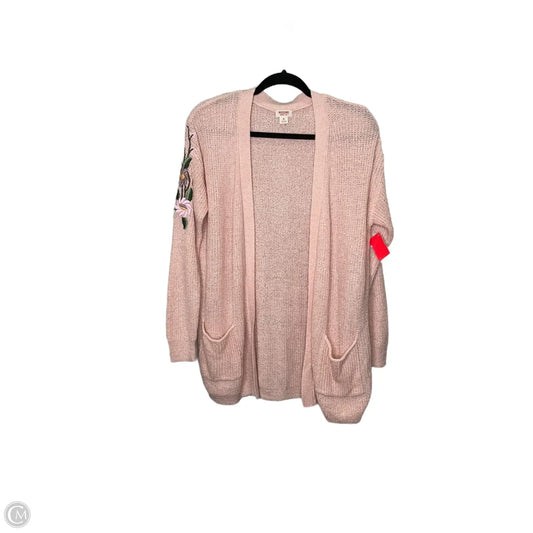 Cardigan By Mossimo In Pink, Size: M