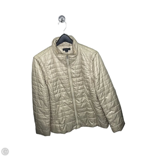 Jacket Puffer & Quilted By Tribal In Tan, Size: Xl