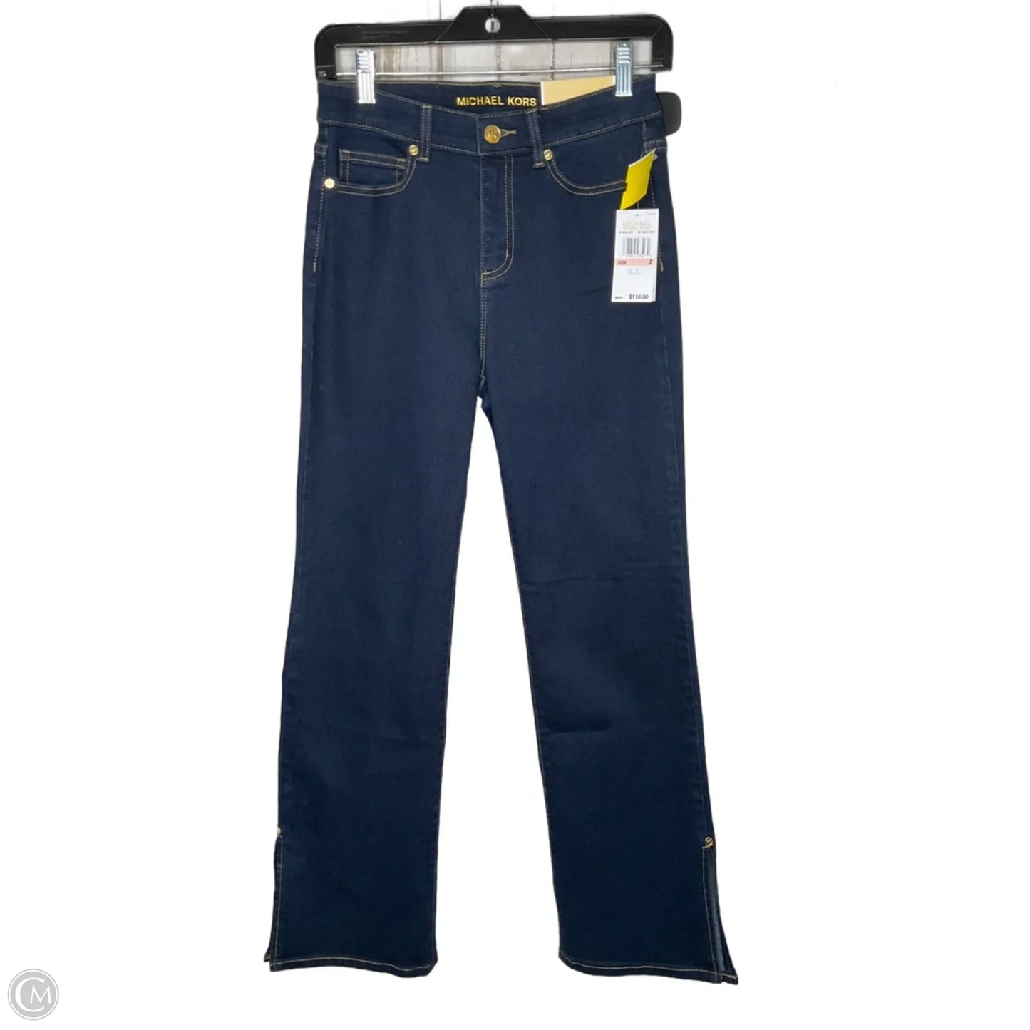 Jeans Designer By Michael Kors In Blue, Size: 2