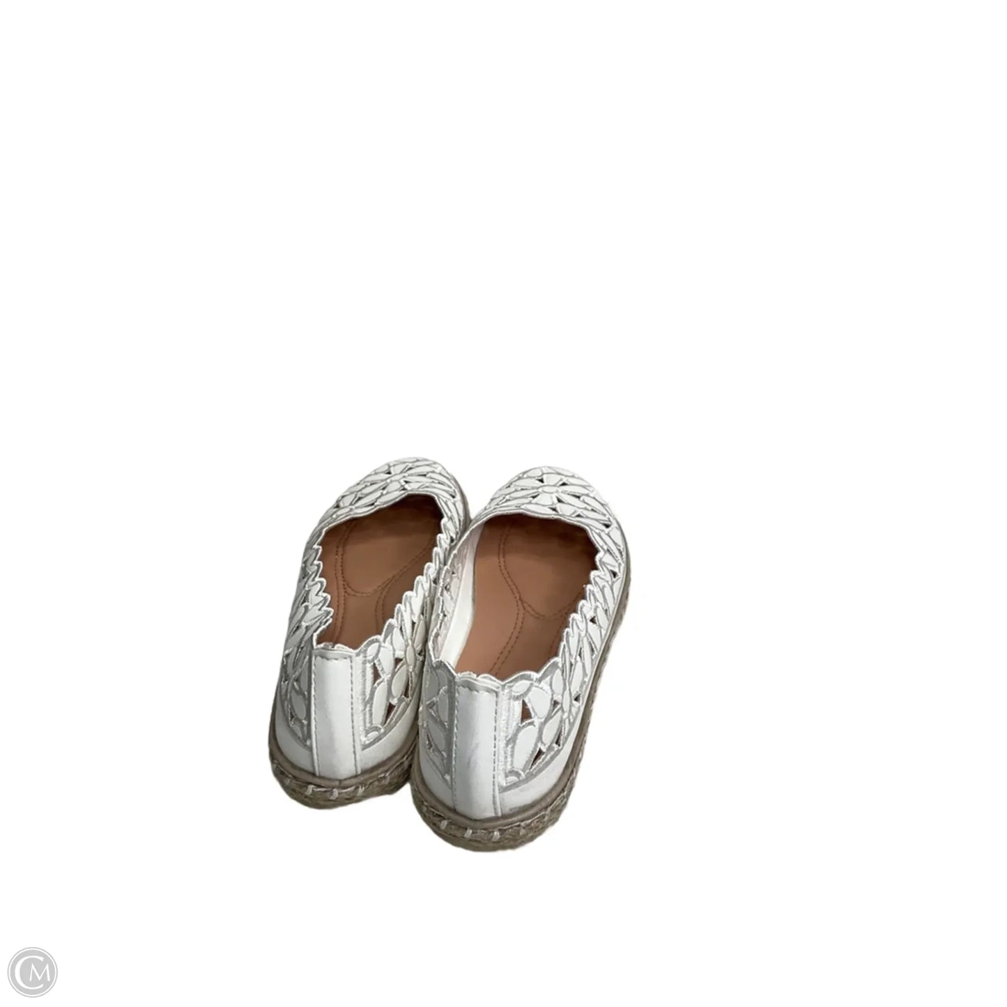 Shoes Flats By Clothes Mentor In White, Size: 7