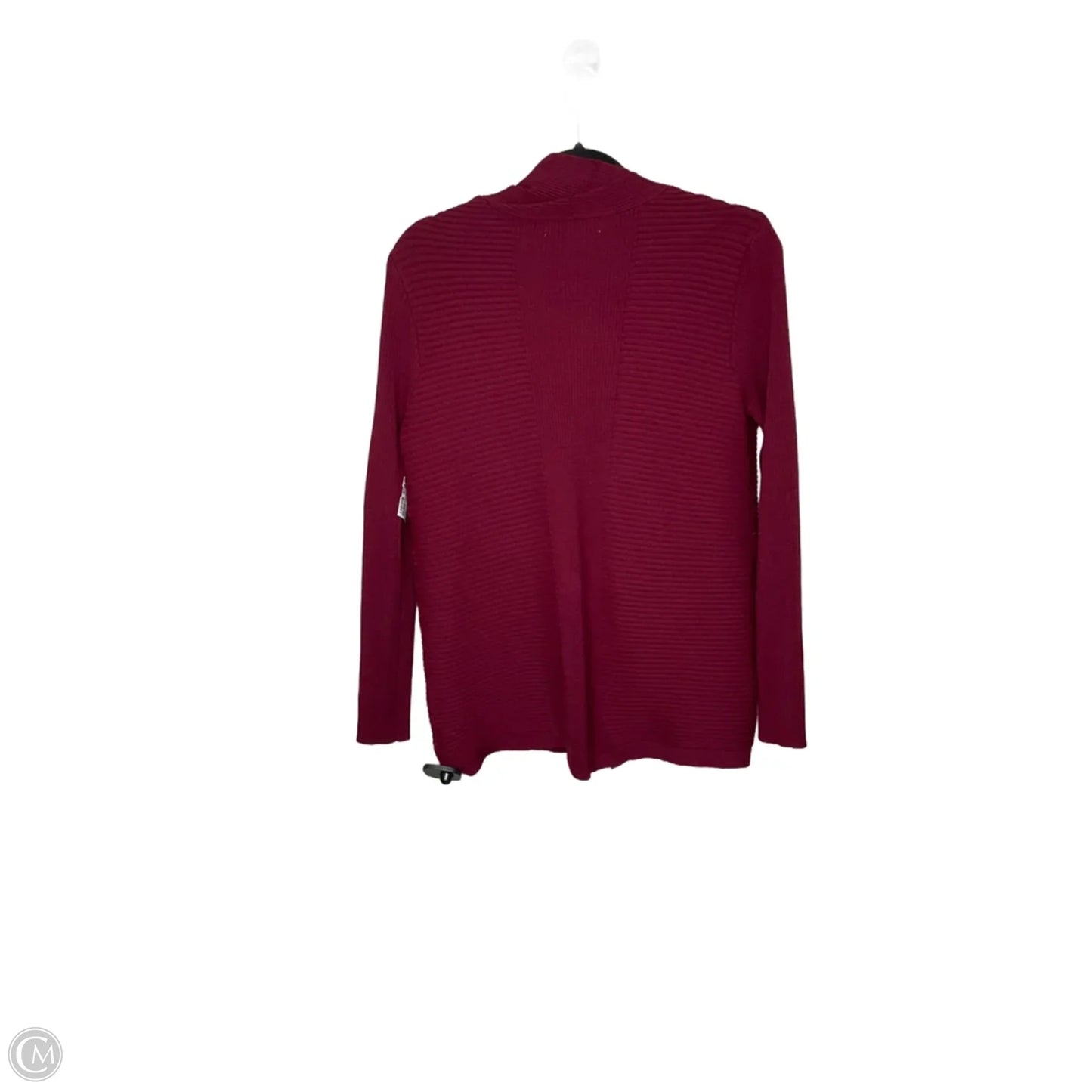 Cardigan By Liz Claiborne In Maroon, Size: M