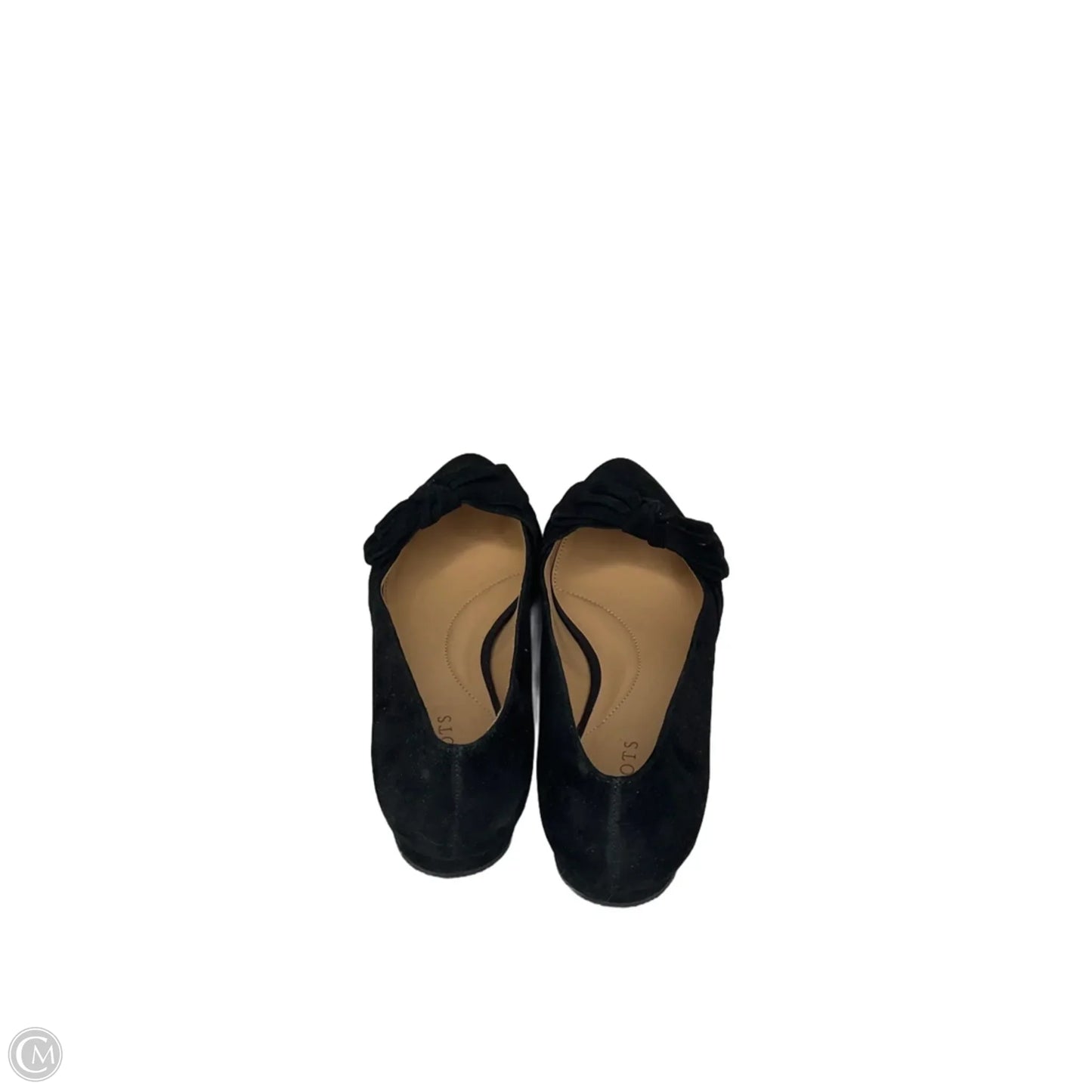 Shoes Flats By Talbots In Black, Size: 8