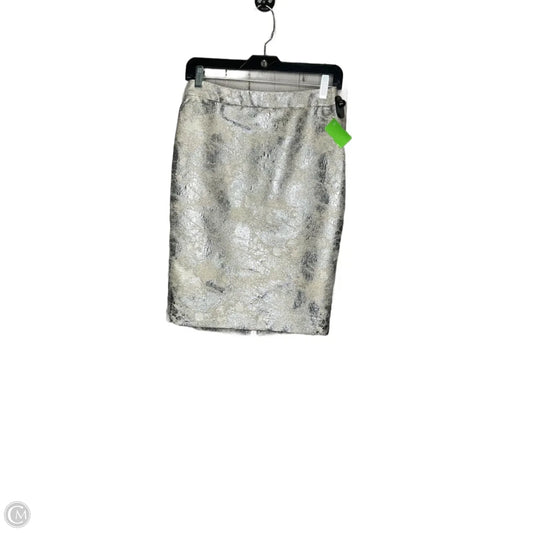 Skirt Midi By Limited In Silver, Size: 2