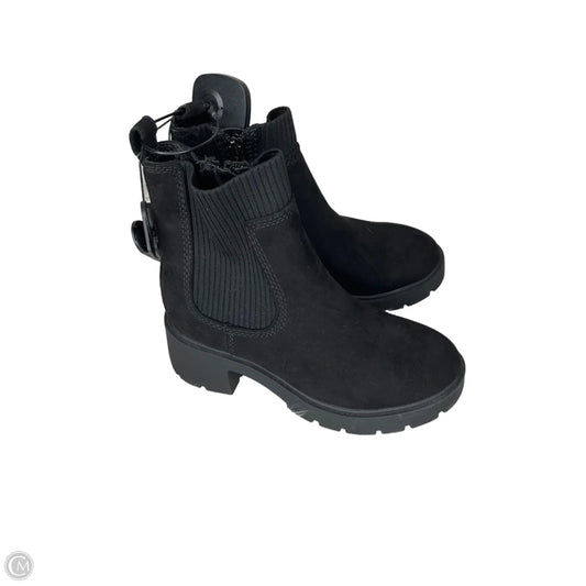 Boots Ankle Flats By Time And Tru In Black, Size: 6