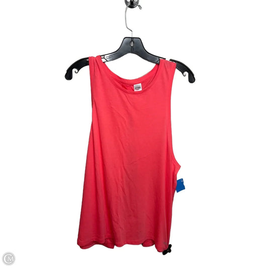 Athletic Tank Top By Victorias Secret In Coral, Size: Xl