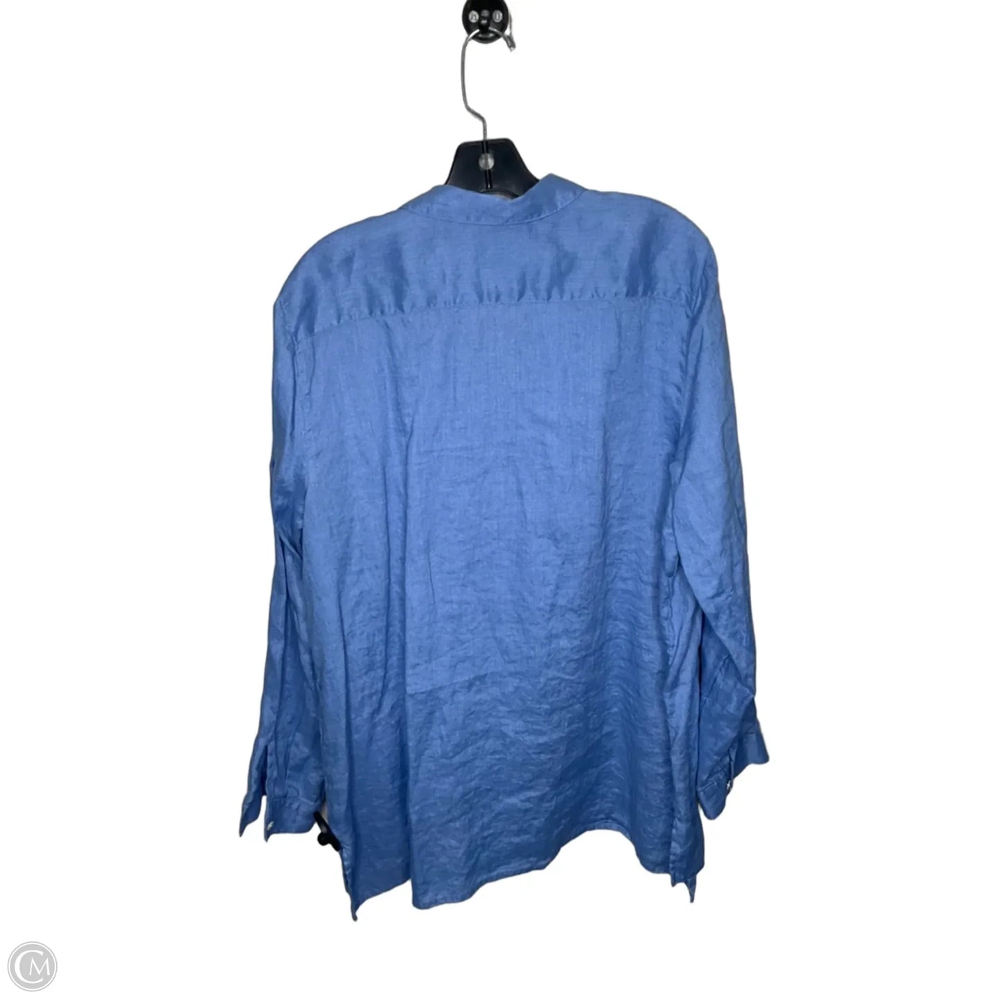 Top Long Sleeve By J. Jill In Blue, Size: Xl
