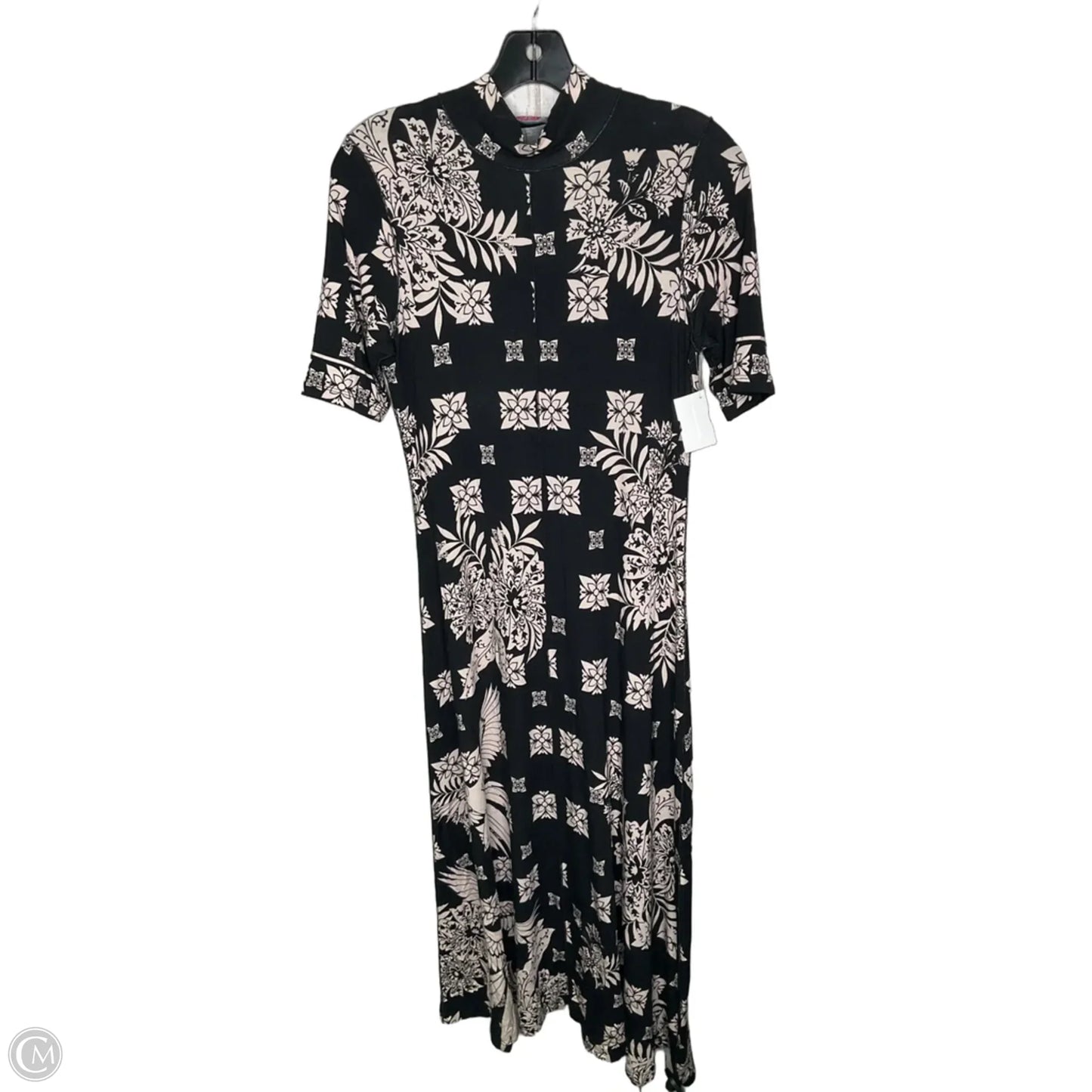 Dress Casual Maxi By Johnny Was In Black, Size: Xs