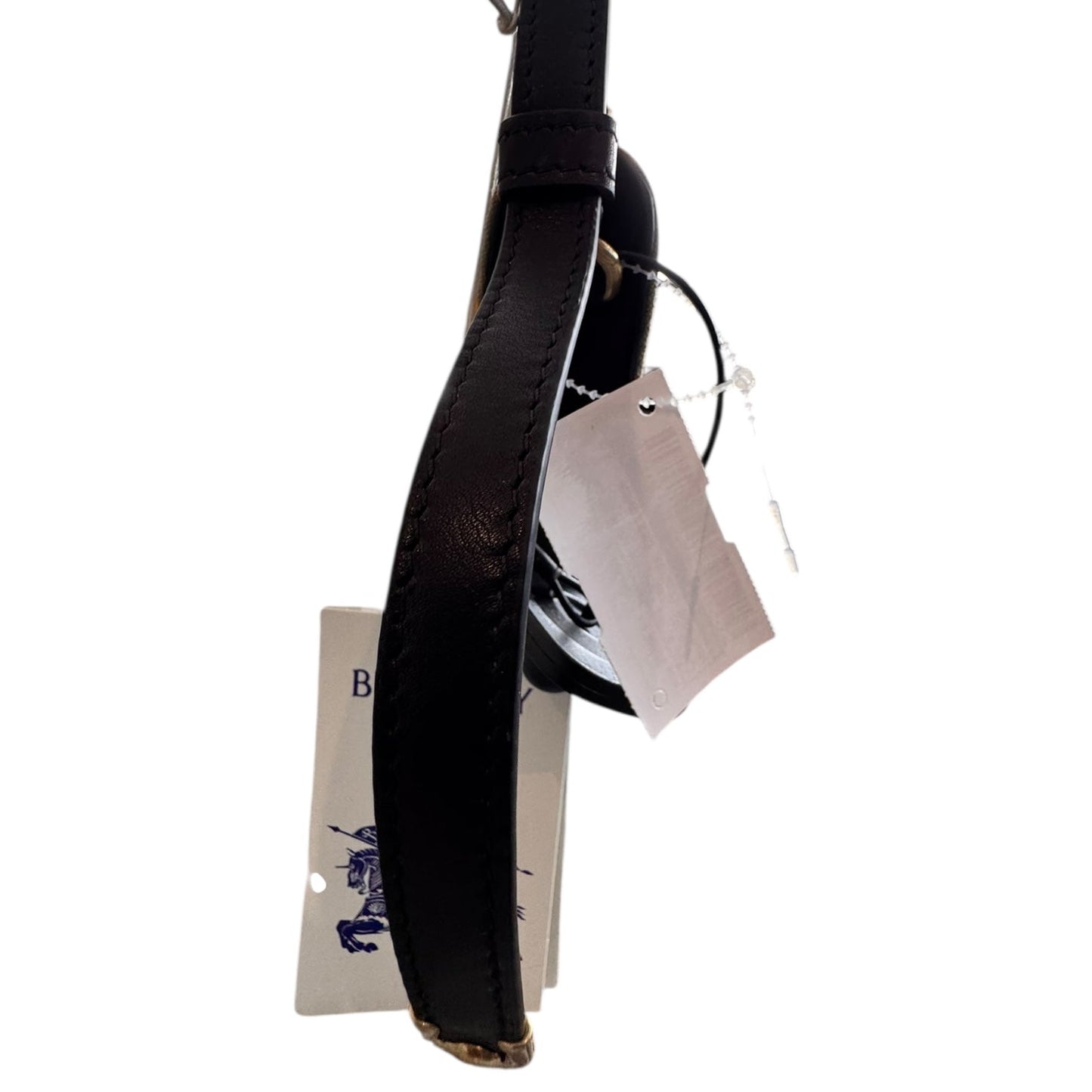 Handbag Luxury Designer By Burberry In Plaid Pattern, Size:Small