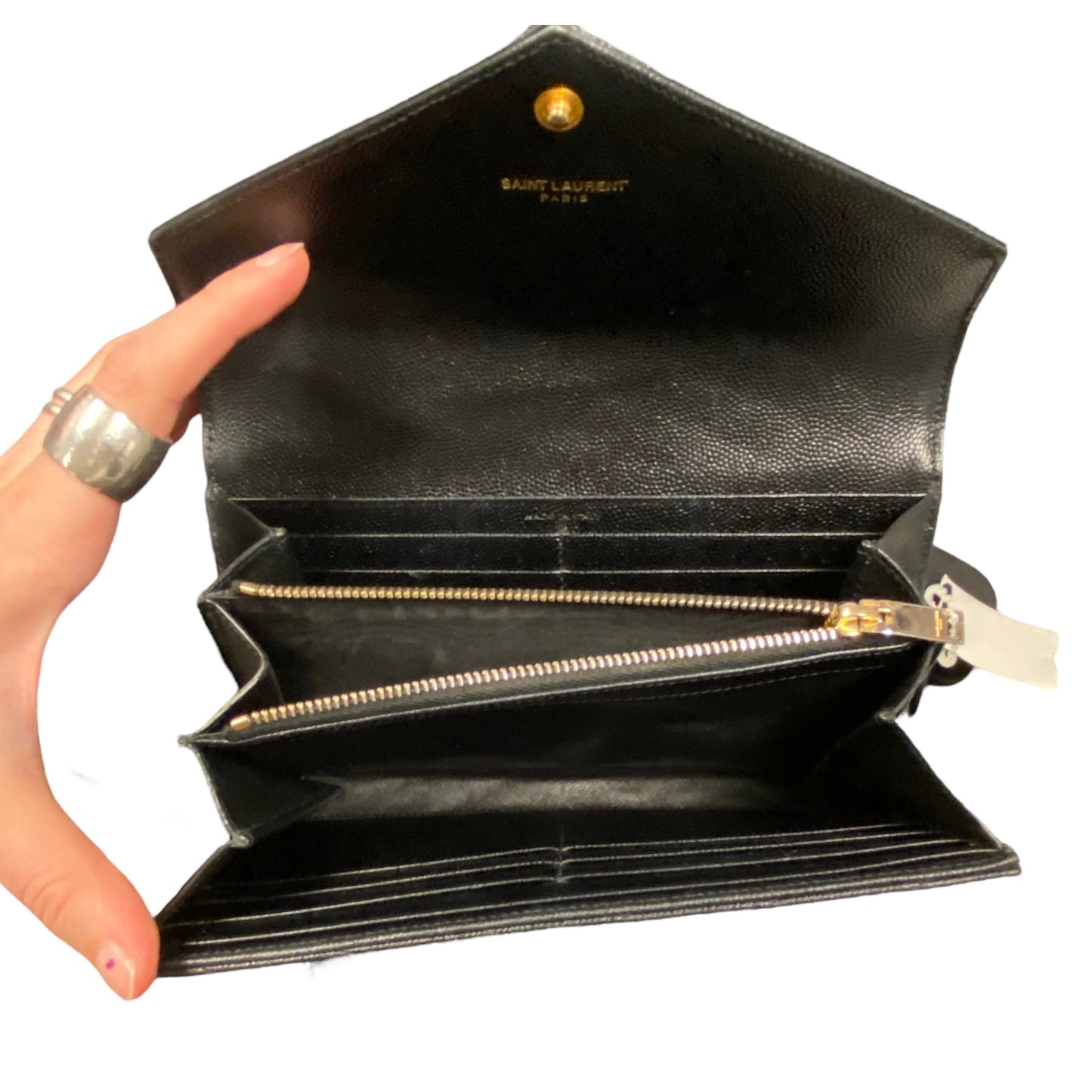 Wallet Luxury Designer By Yves Saint Laurent  Size: Large