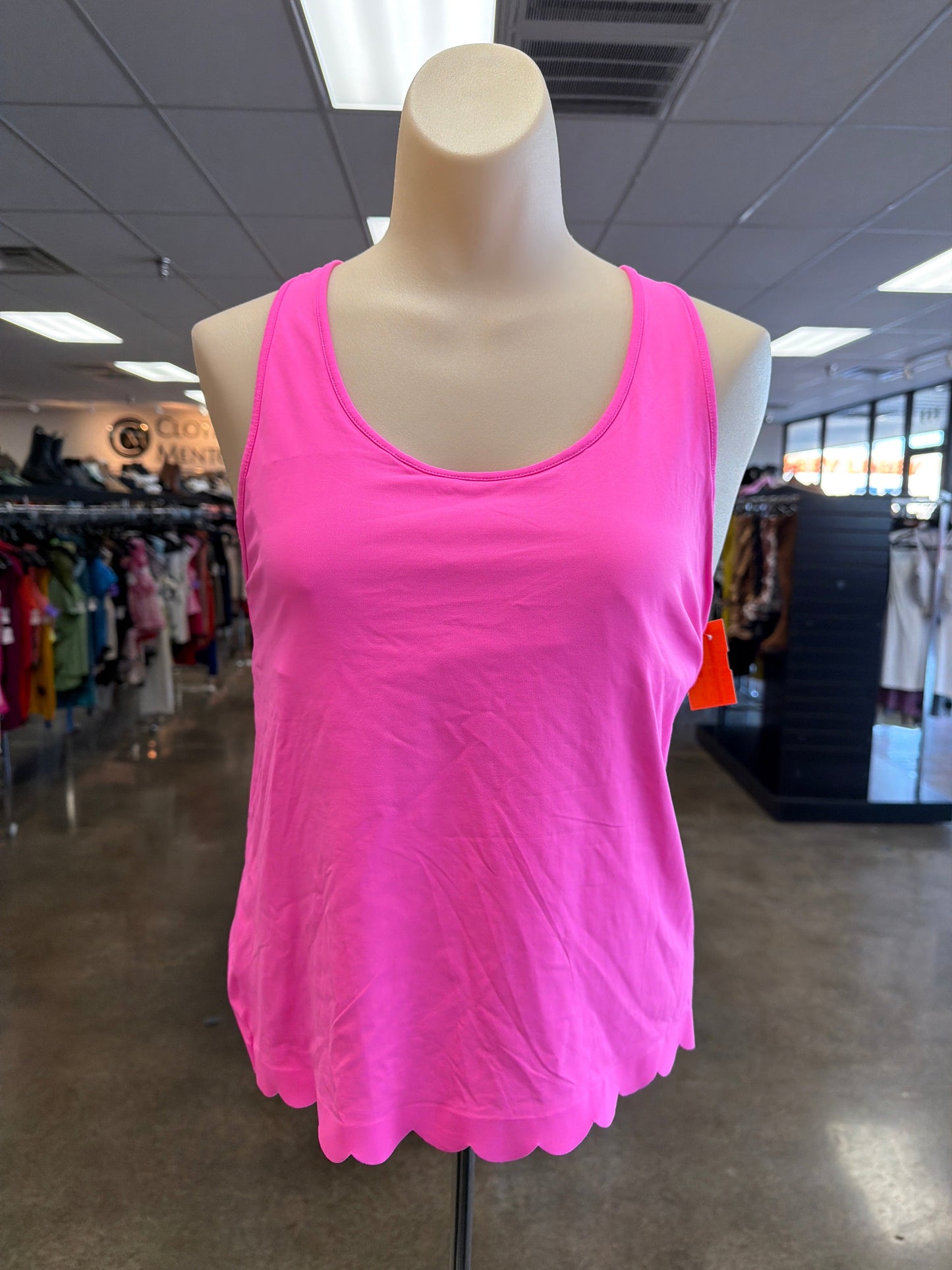 Athletic Tank Top By Lilly Pulitzer In Pink, Size:M