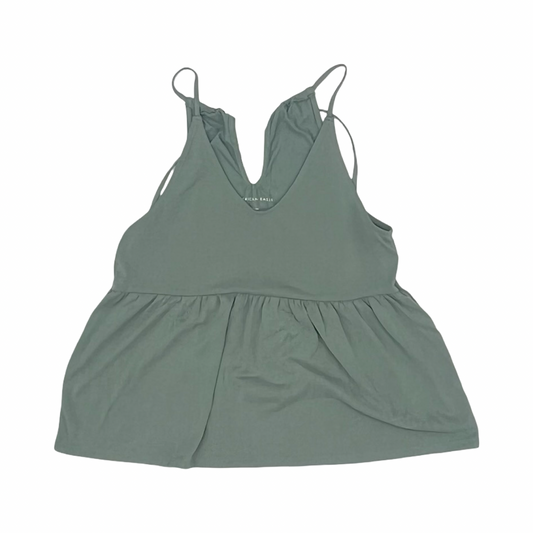 Top Sleeveless By American Eagle In Green, Size:S