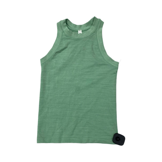 Athletic Tank Top By Athleta In Green, Size:Xs