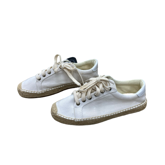 Shoes Flats By Soludos In Cream, Size:7