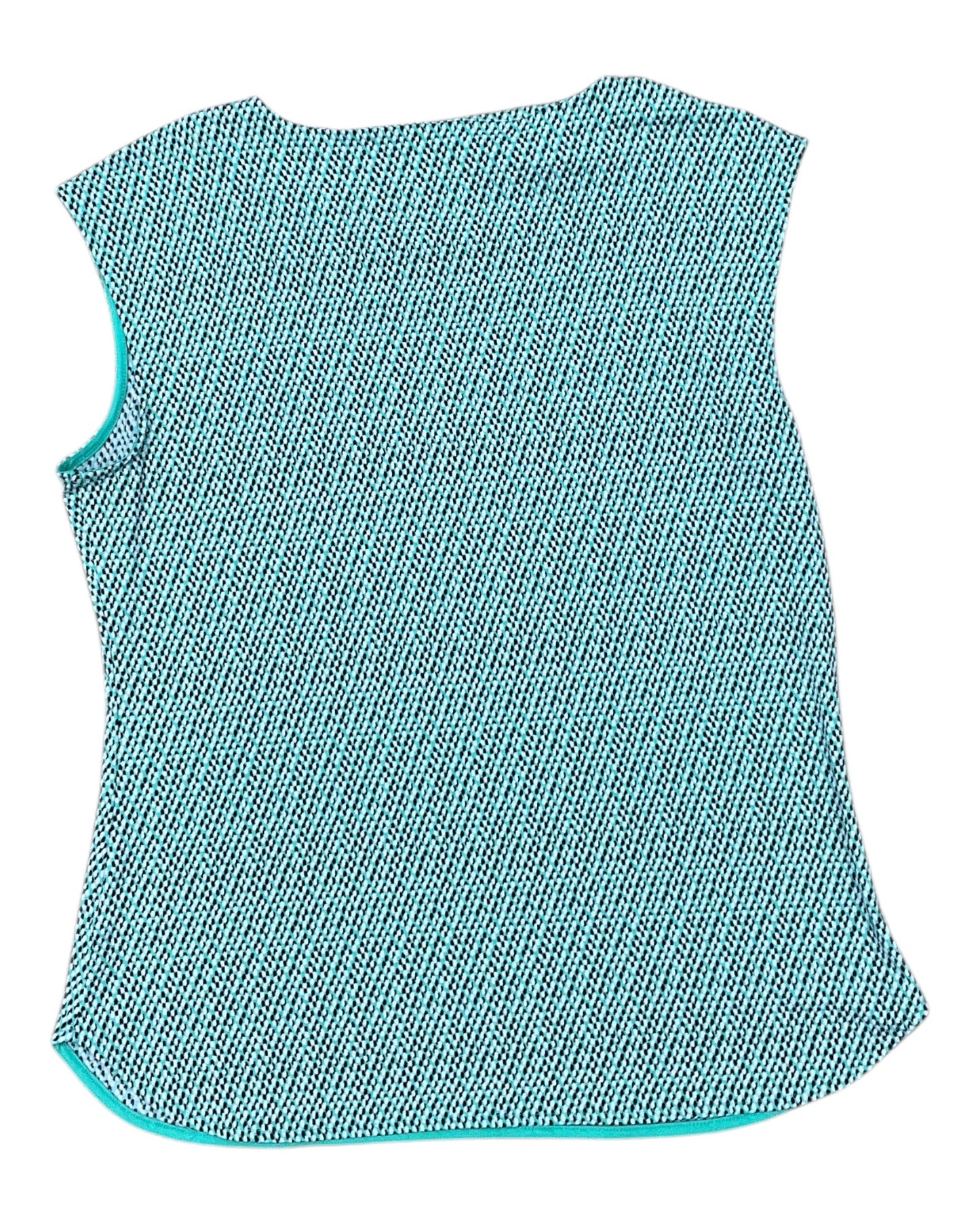 Top Sleeveless By Liz Claiborne In Green, Size:M