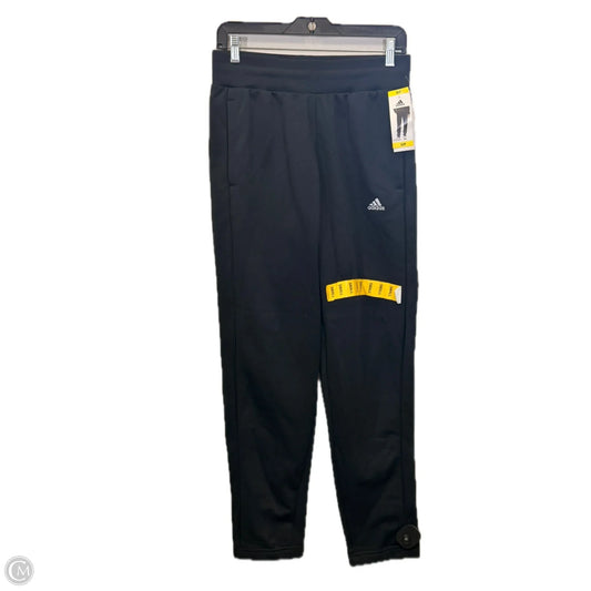 Athletic Pants By Adidas In Black & White, Size: S