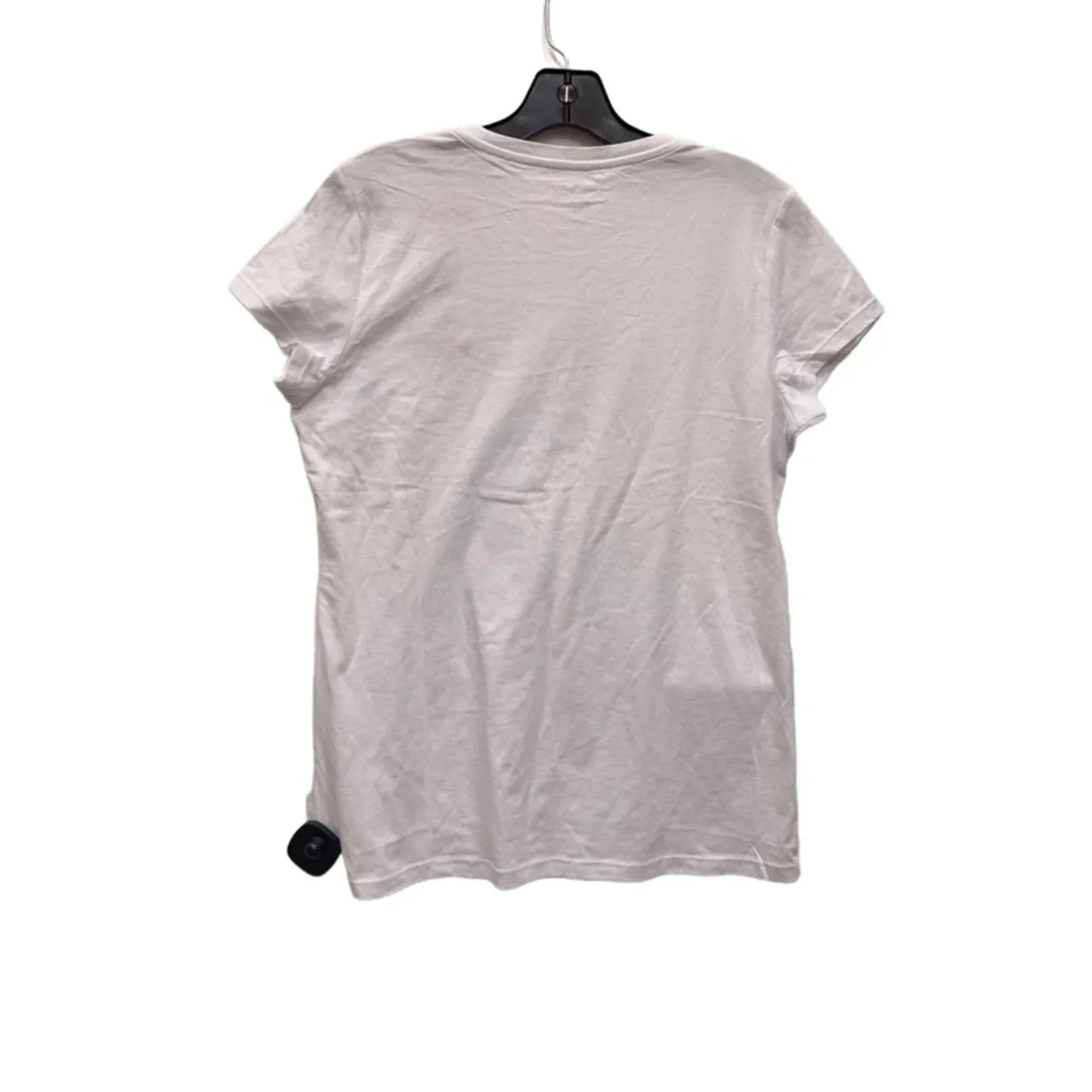 Top Short Sleeve Basic By Calvin Klein In White, Size: M