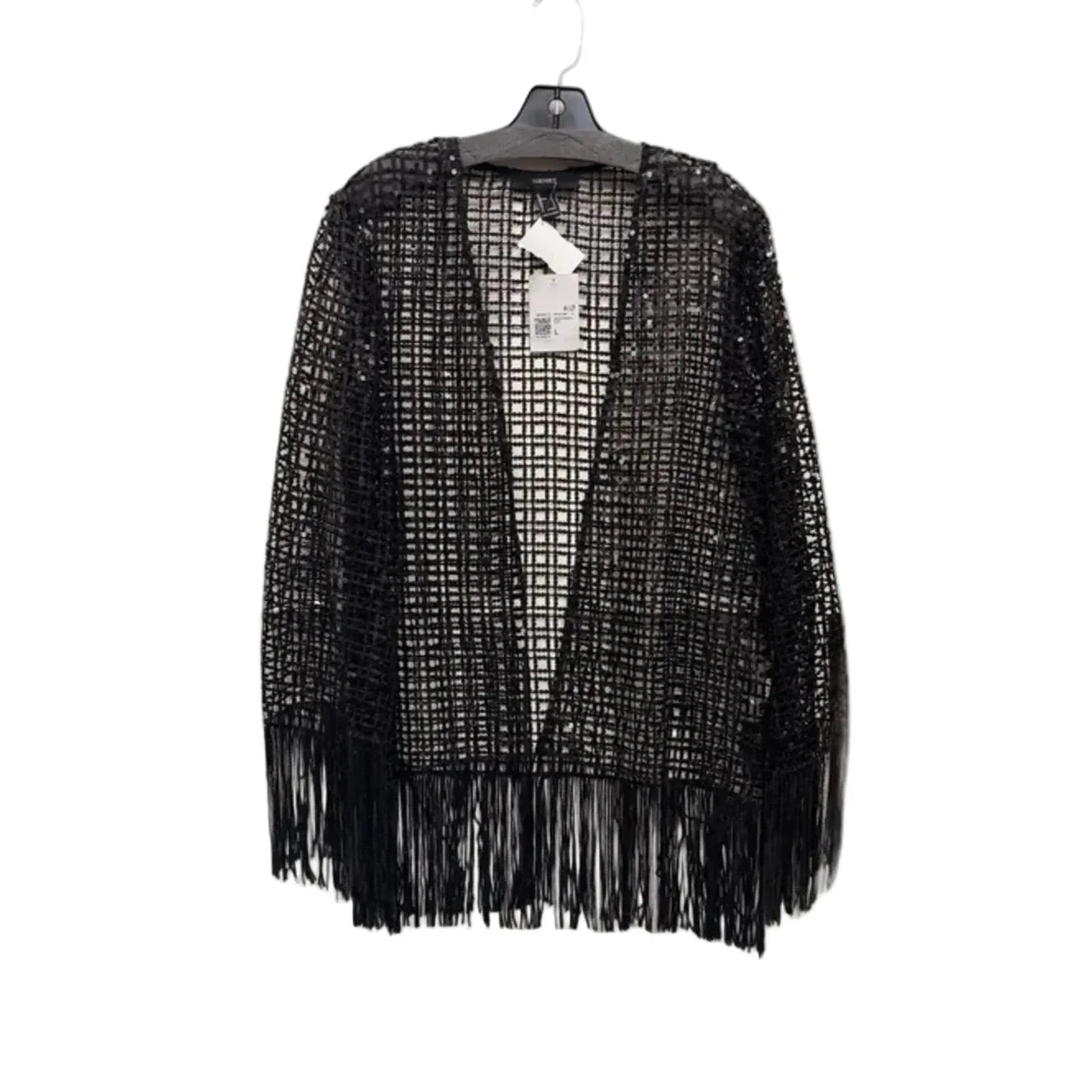 Cardigan By Forever 21 In Black, Size: L