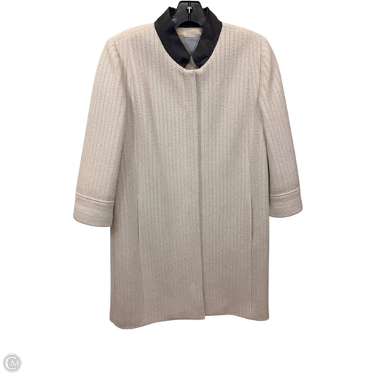 Coat Designer By Classiques Entier In Cream, Size: S