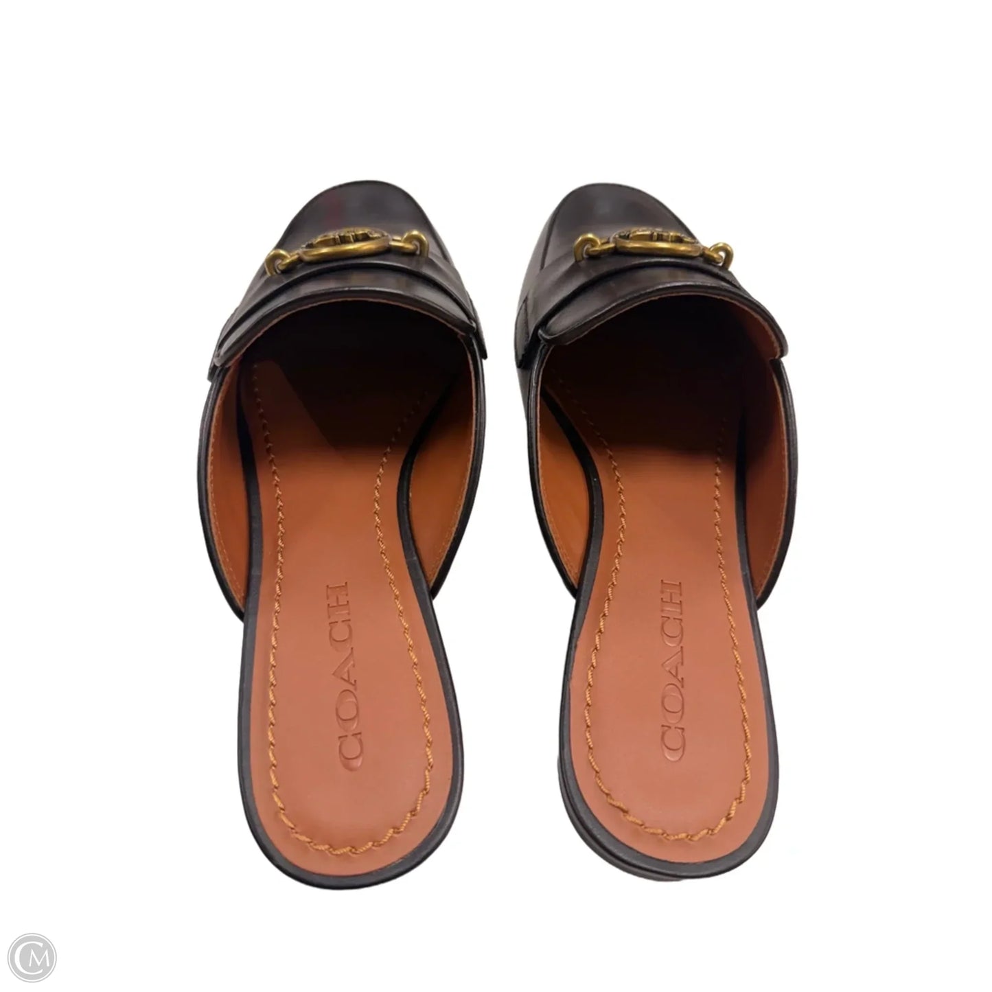 Shoes Designer By Coach In Black, Size: 10