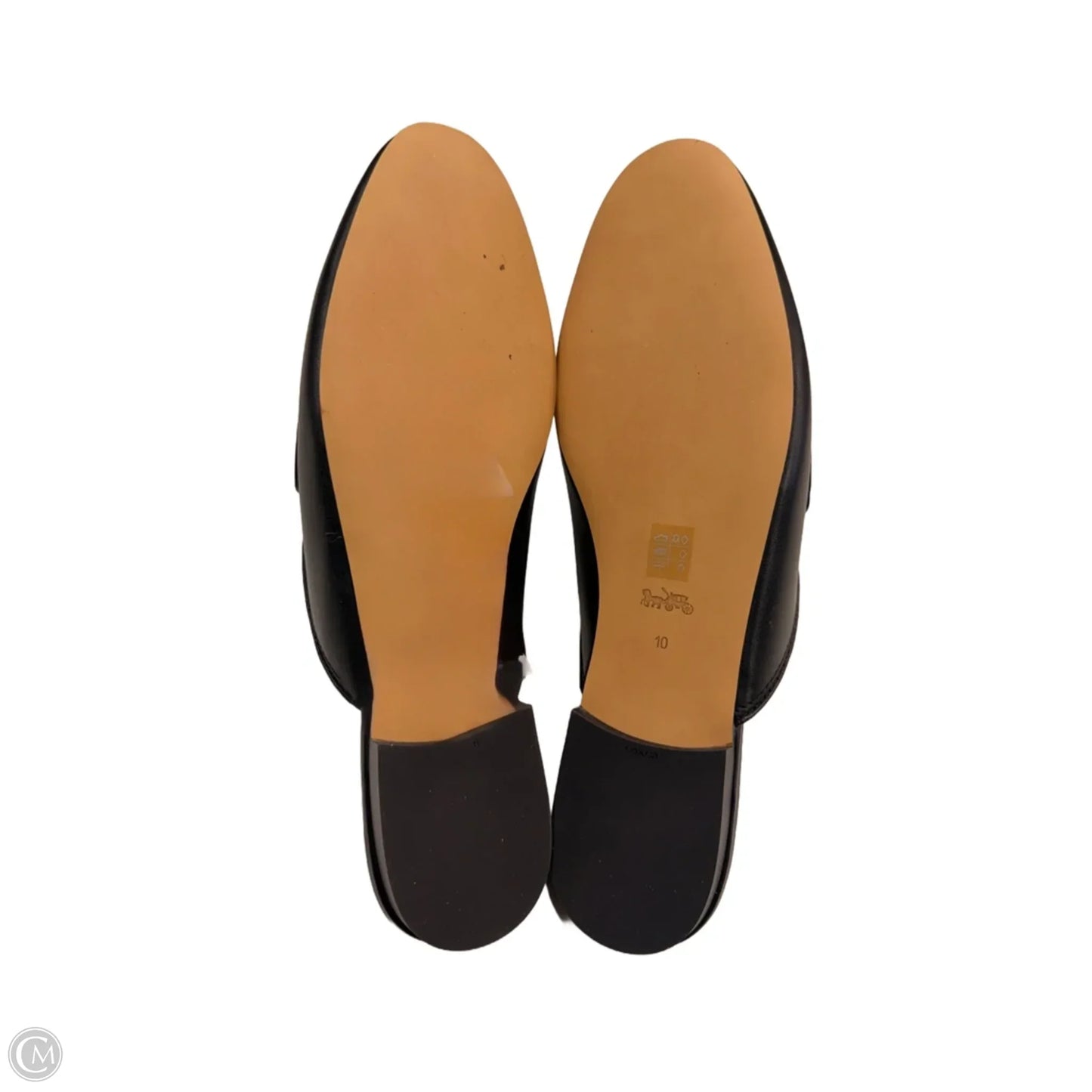 Shoes Designer By Coach In Black, Size: 10