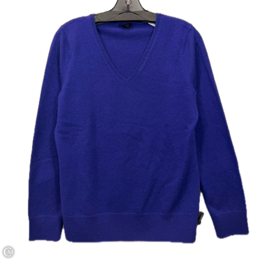 Sweater Cashmere By Talbots In Purple, Size: M