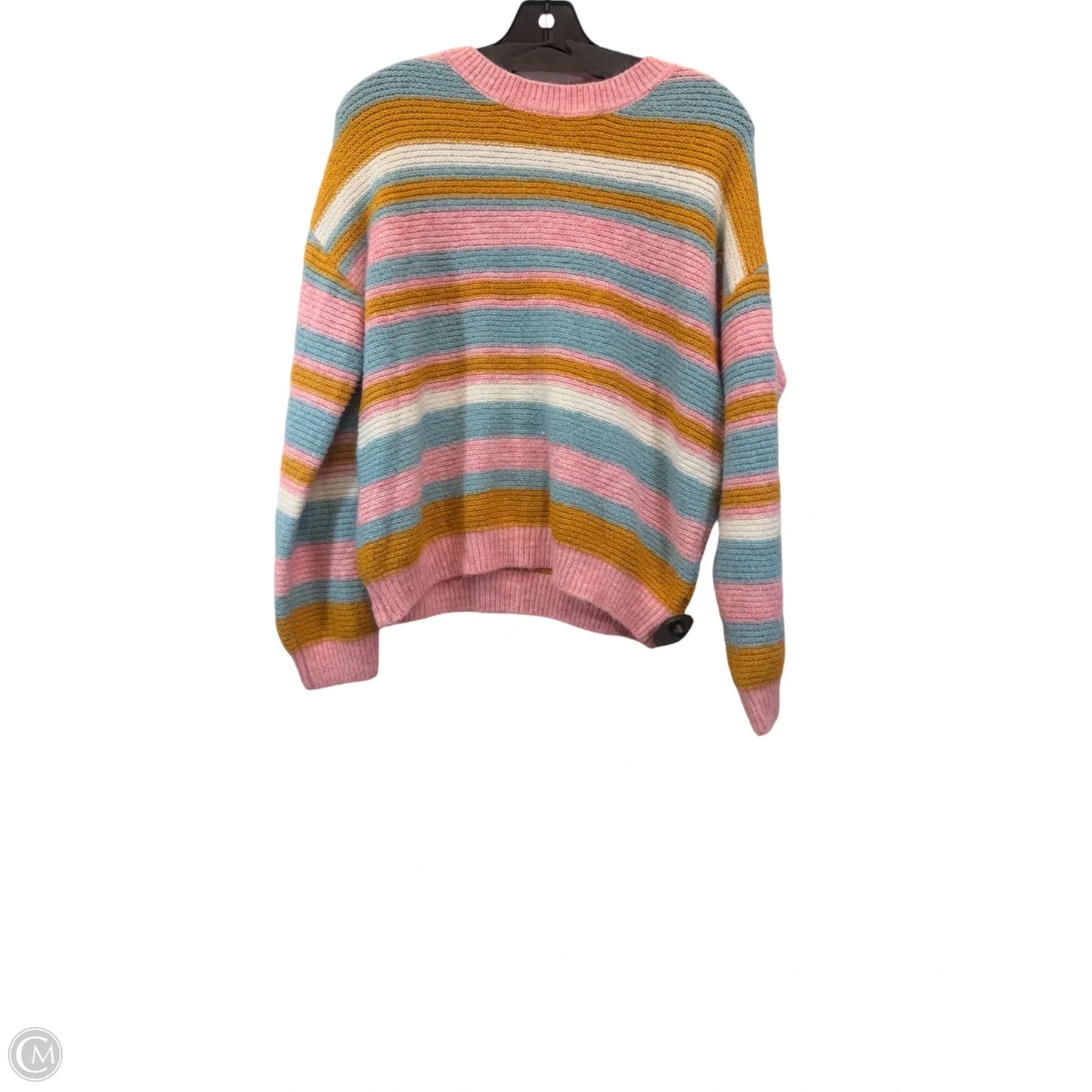 Sweater By Pink Lily In Blue & Pink, Size: S