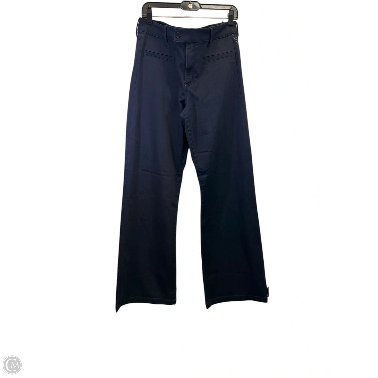 Jeans Wide Leg By Liverpool In Blue Denim, Size: 16