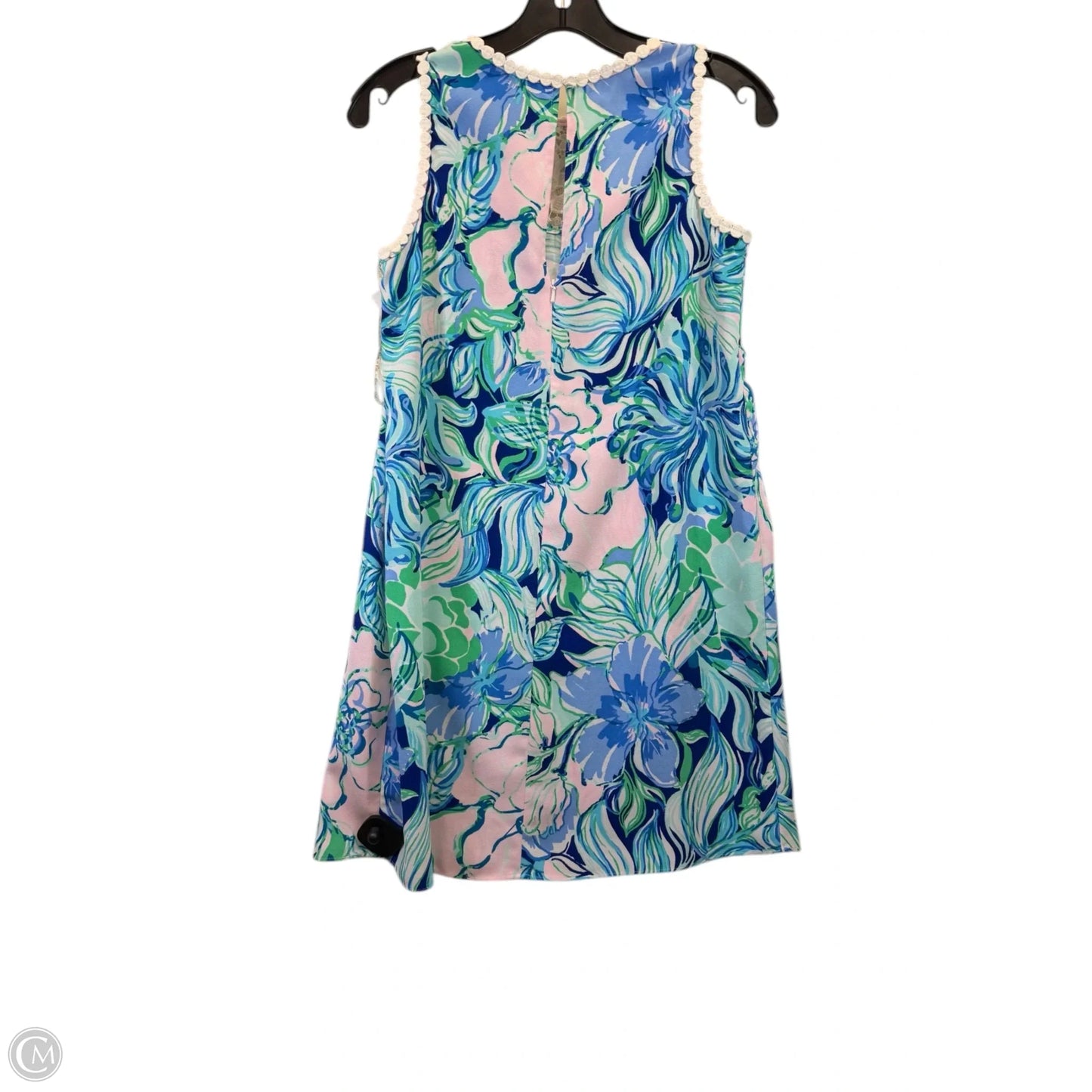 Dress Designer By Lilly Pulitzer In Blue & White, Size: Xxs