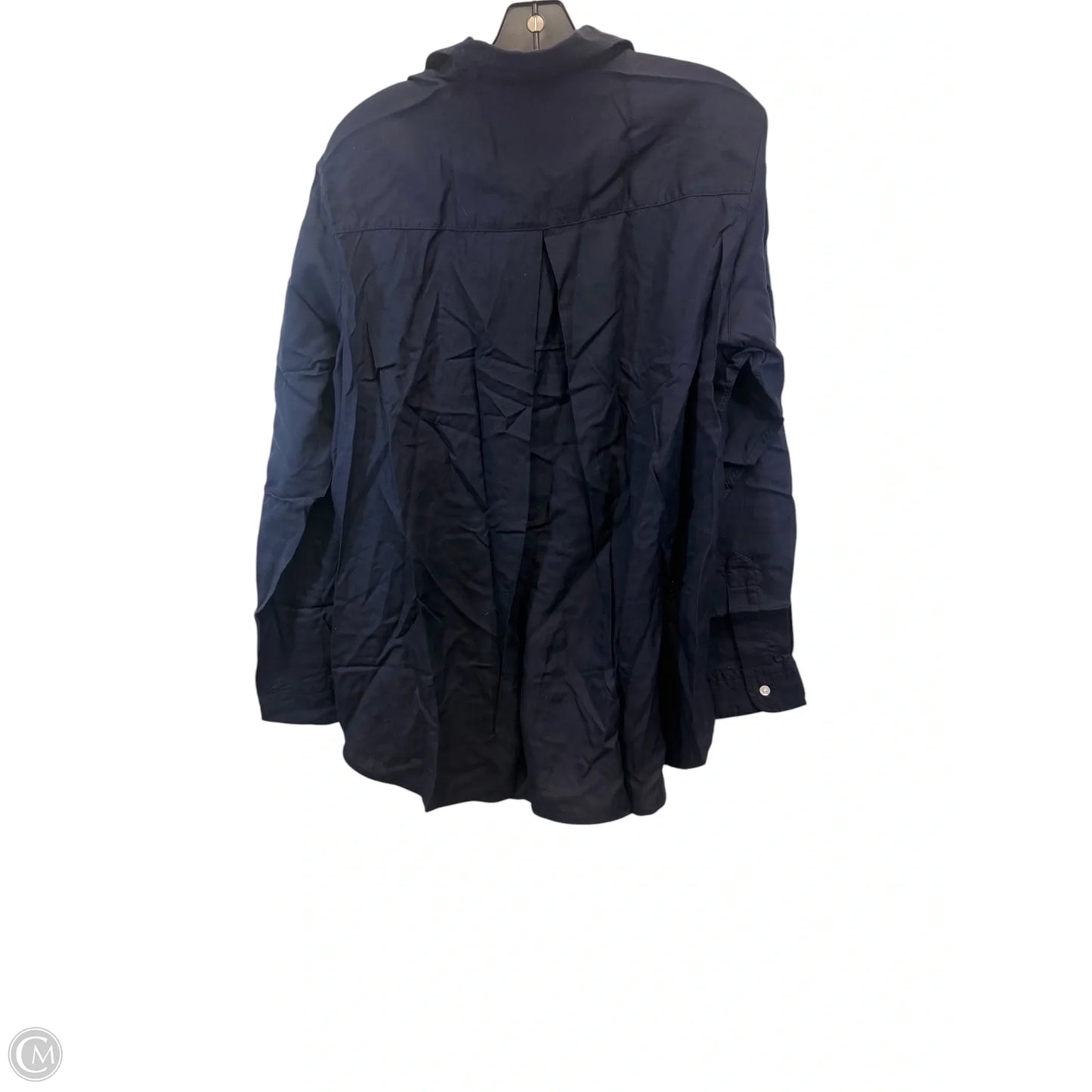 Top Long Sleeve By Grayson In Navy, Size: Xl