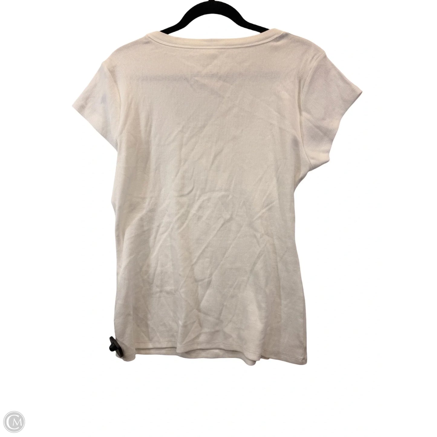 Top Short Sleeve By Pilcro In White, Size: Xl