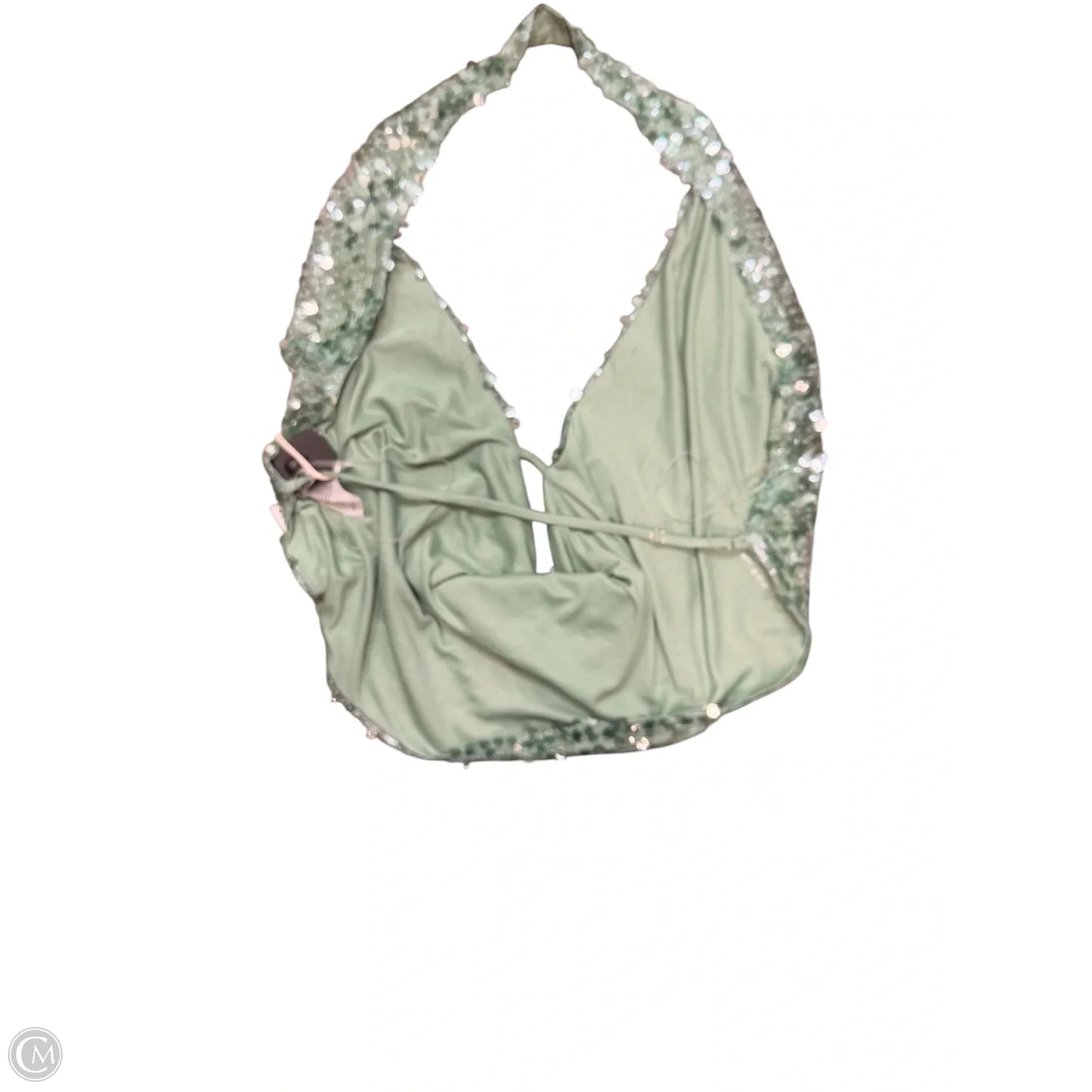 Top Sleeveless By PepperMayo In Green, Size: 2x