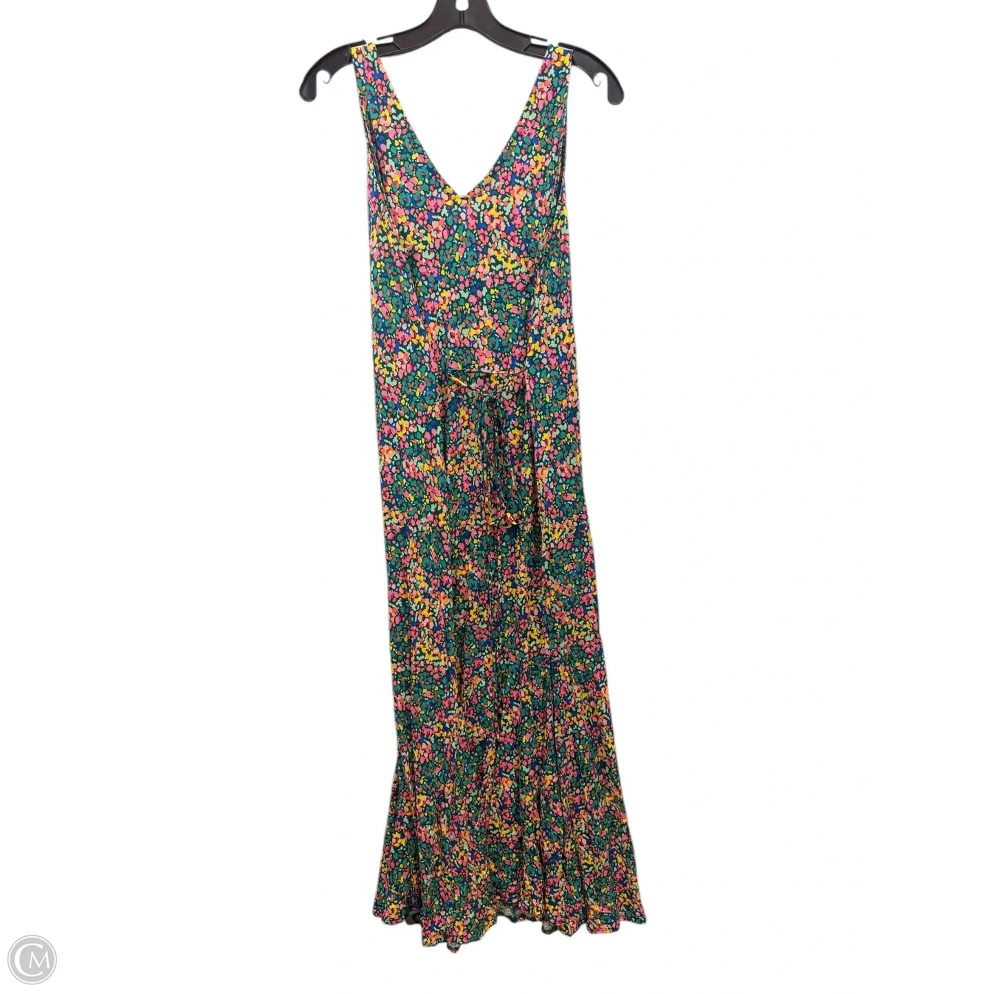Dress Casual Maxi By Loft In Floral Print, Size: L
