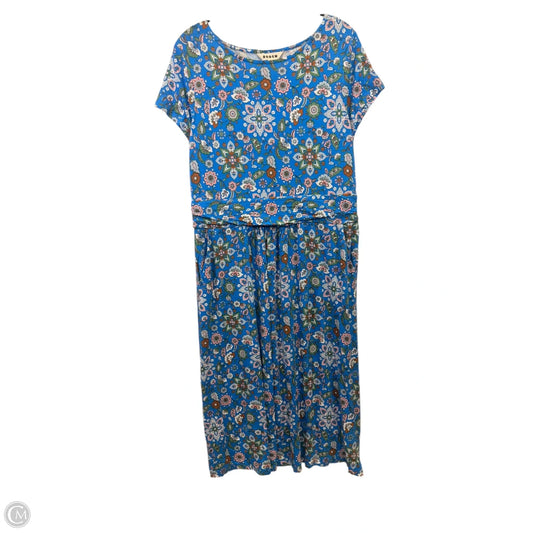 Dress Casual Maxi By Boden In Floral Print, Size: L