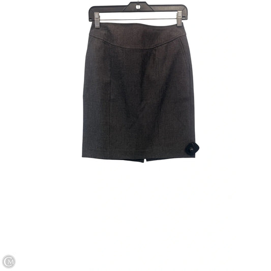 Skirt Midi By Banana Republic In Black & Grey, Size: Xsp