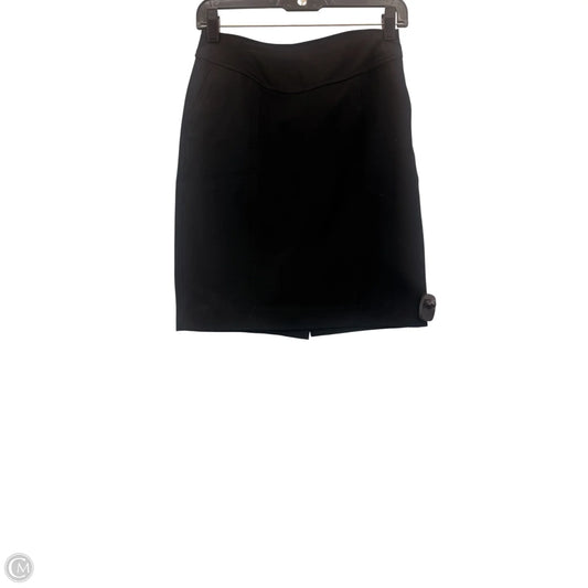 Skirt Midi By Banana Republic In Black, Size: Xsp