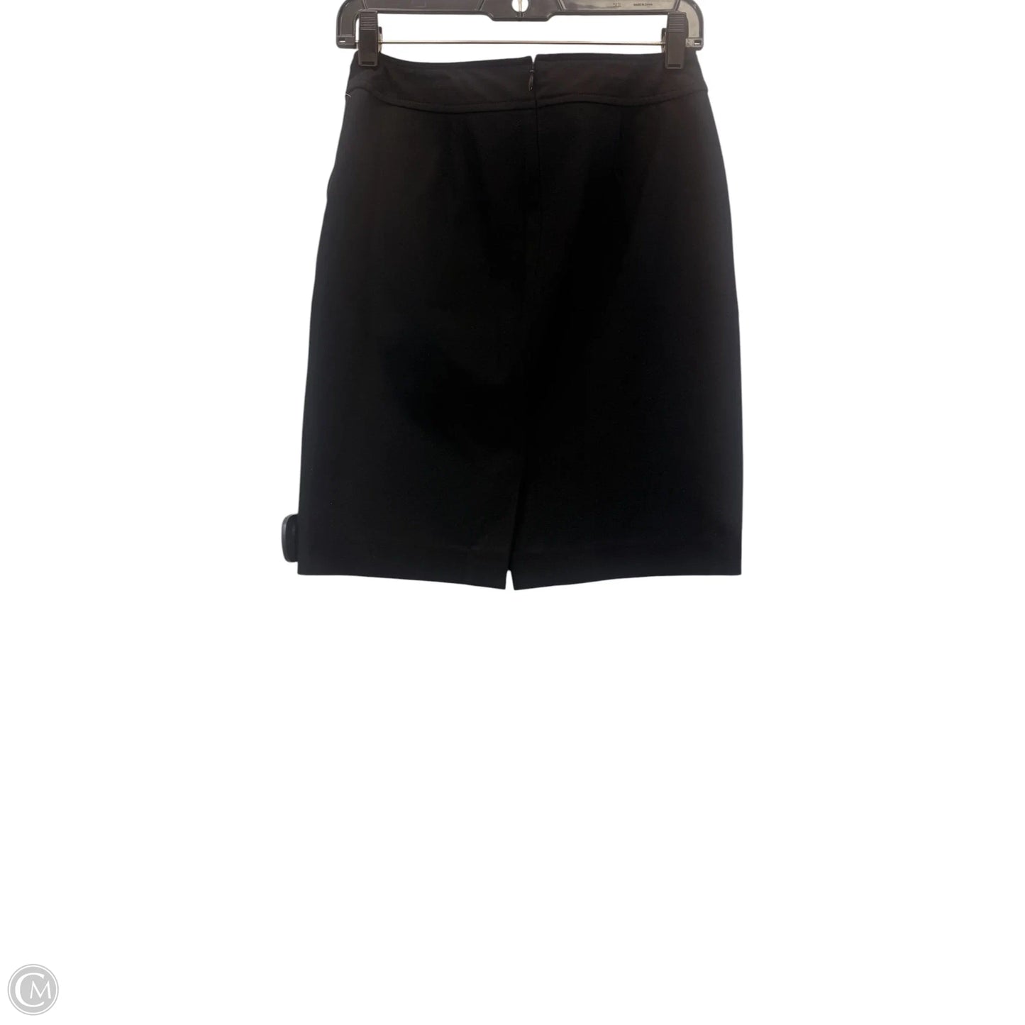 Skirt Midi By Banana Republic In Black, Size: Xsp