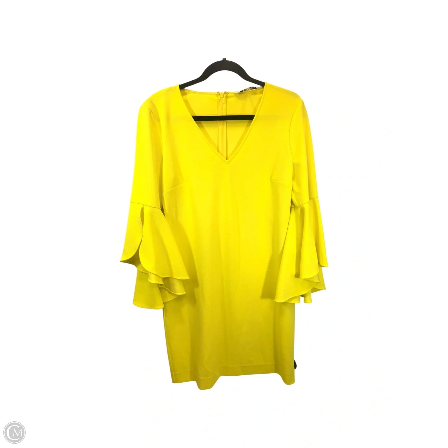 Dress Casual Midi By Trina Turk In Yellow, Size: 2