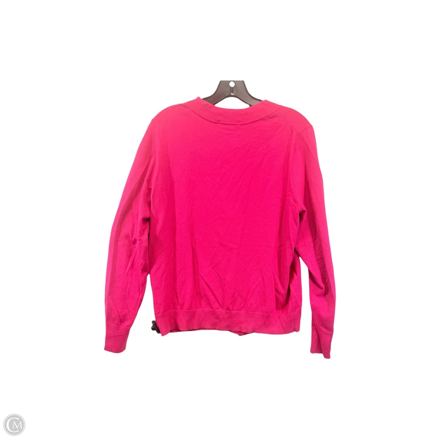 Sweater Cardigan By Boden In Pink, Size: L